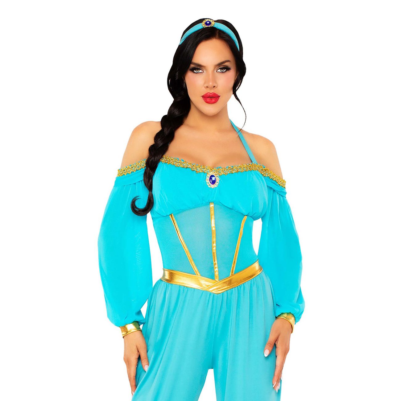 Ökenprinsessa Jumpsuit Deluxe Maskeraddräkt
