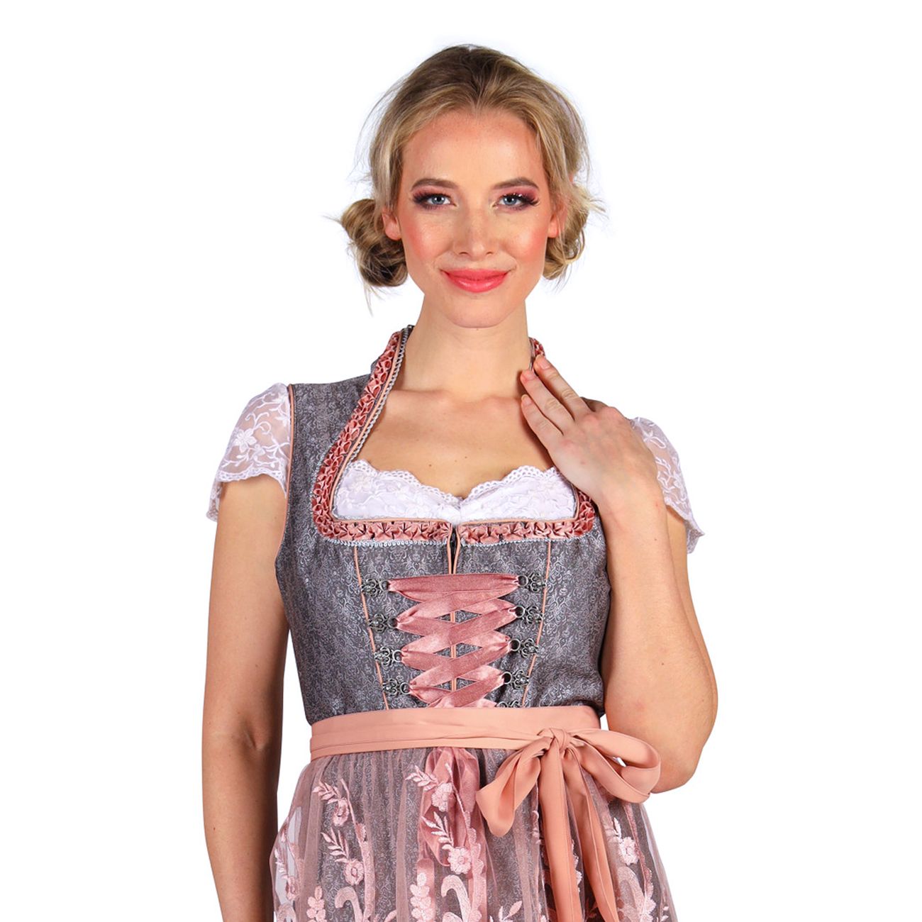 Oktoberfest Dirndl Lina Deluxe Maskeraddräkt