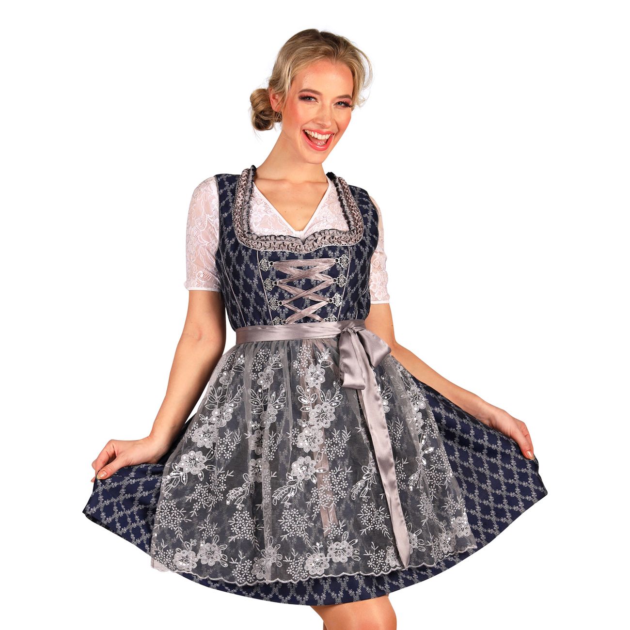 Oktoberfest Dirndl Viktoria Deluxe Maskeraddräkt