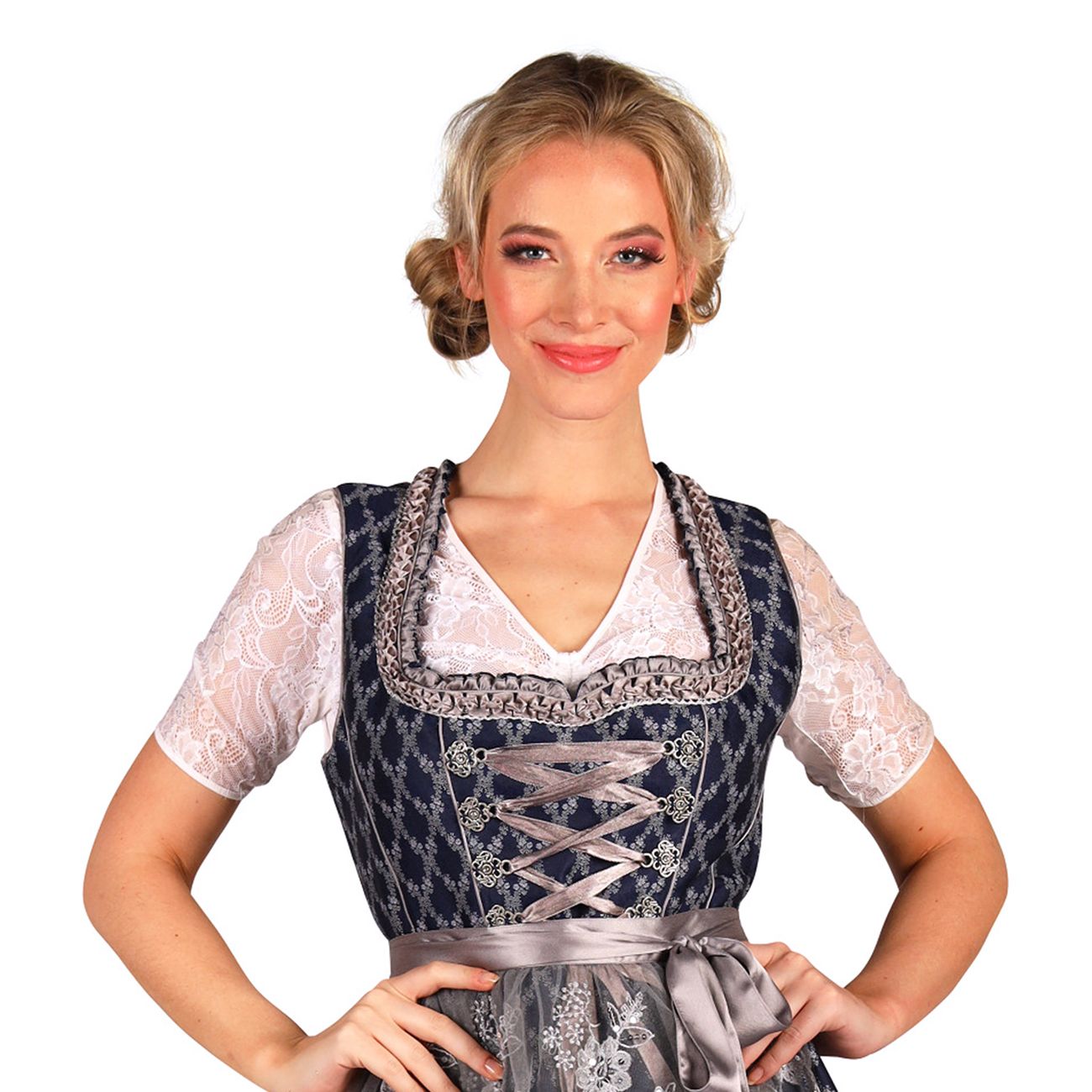 Oktoberfest Dirndl Viktoria Deluxe Maskeraddräkt