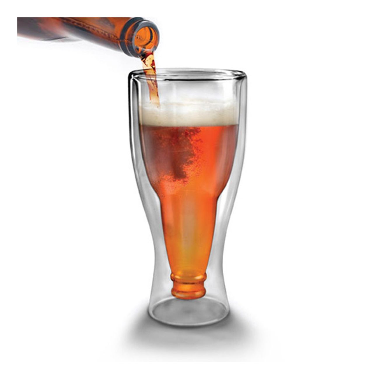 Ölflaskeglas