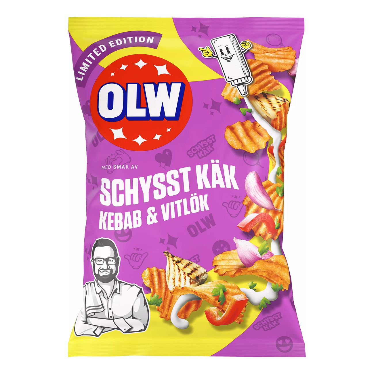 OLW Schysst Käk Kebab & Hvidløg