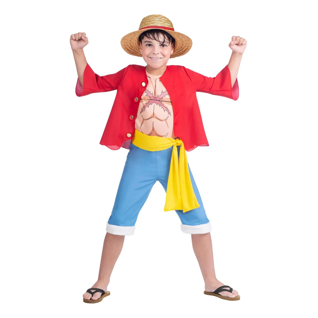 one-piece-luffy-barn-maskeraddrakt-106608-2