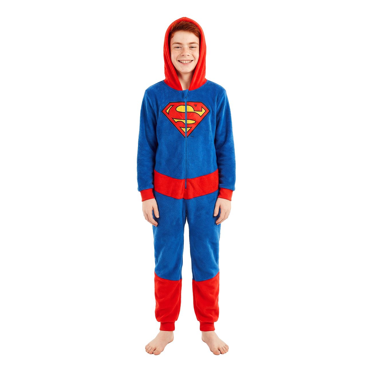 Onesie Superman™ Barn Maskeraddräkt