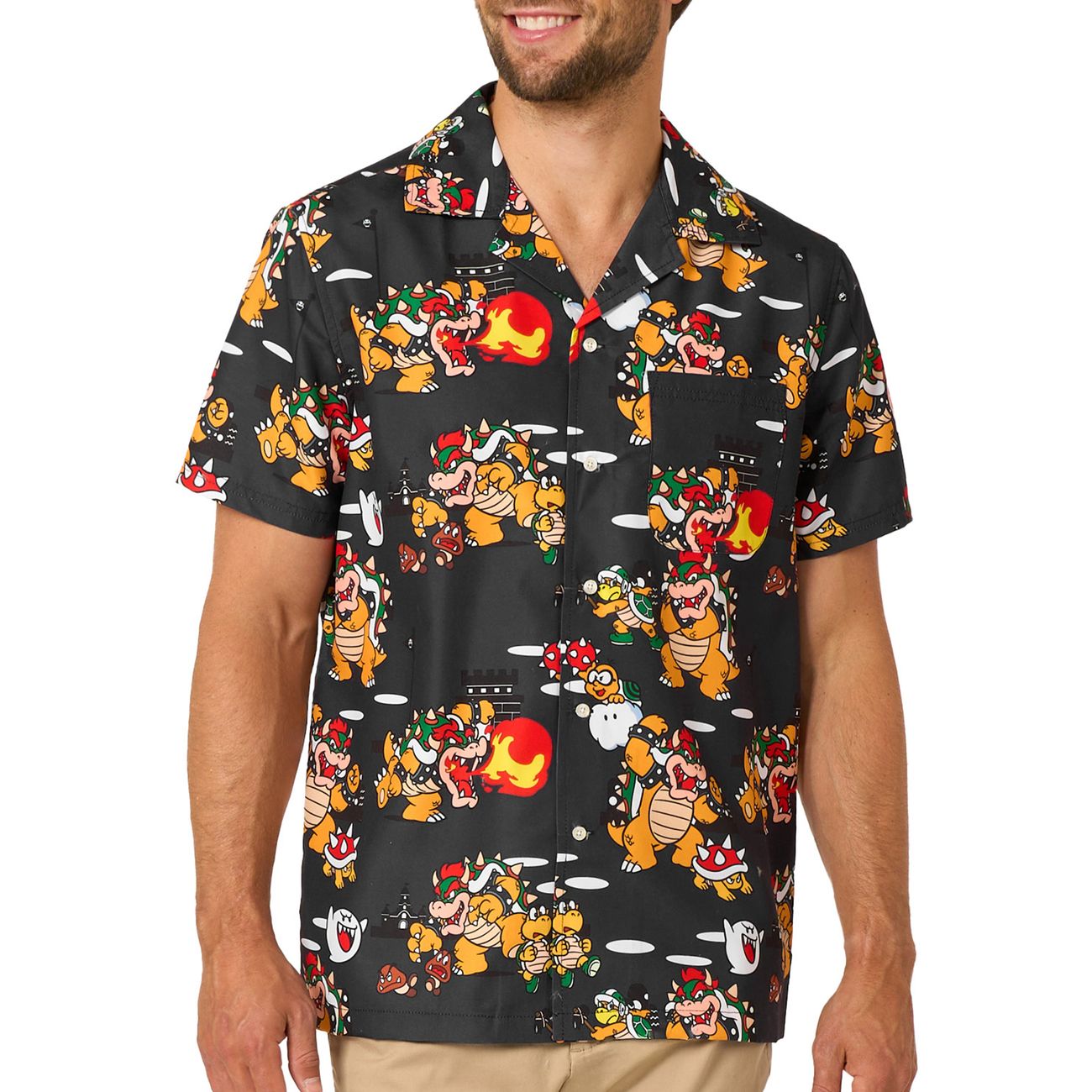 OppoSuits Bowsers Mayhem Skjorta
