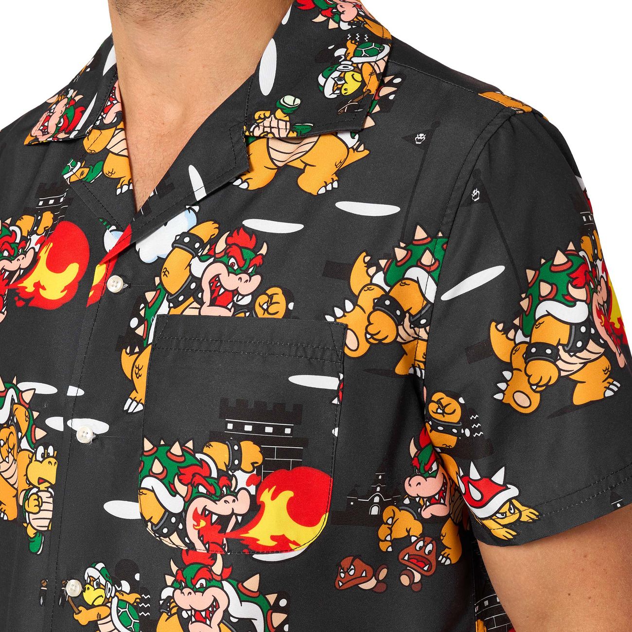 OppoSuits Bowsers Mayhem Skjorta