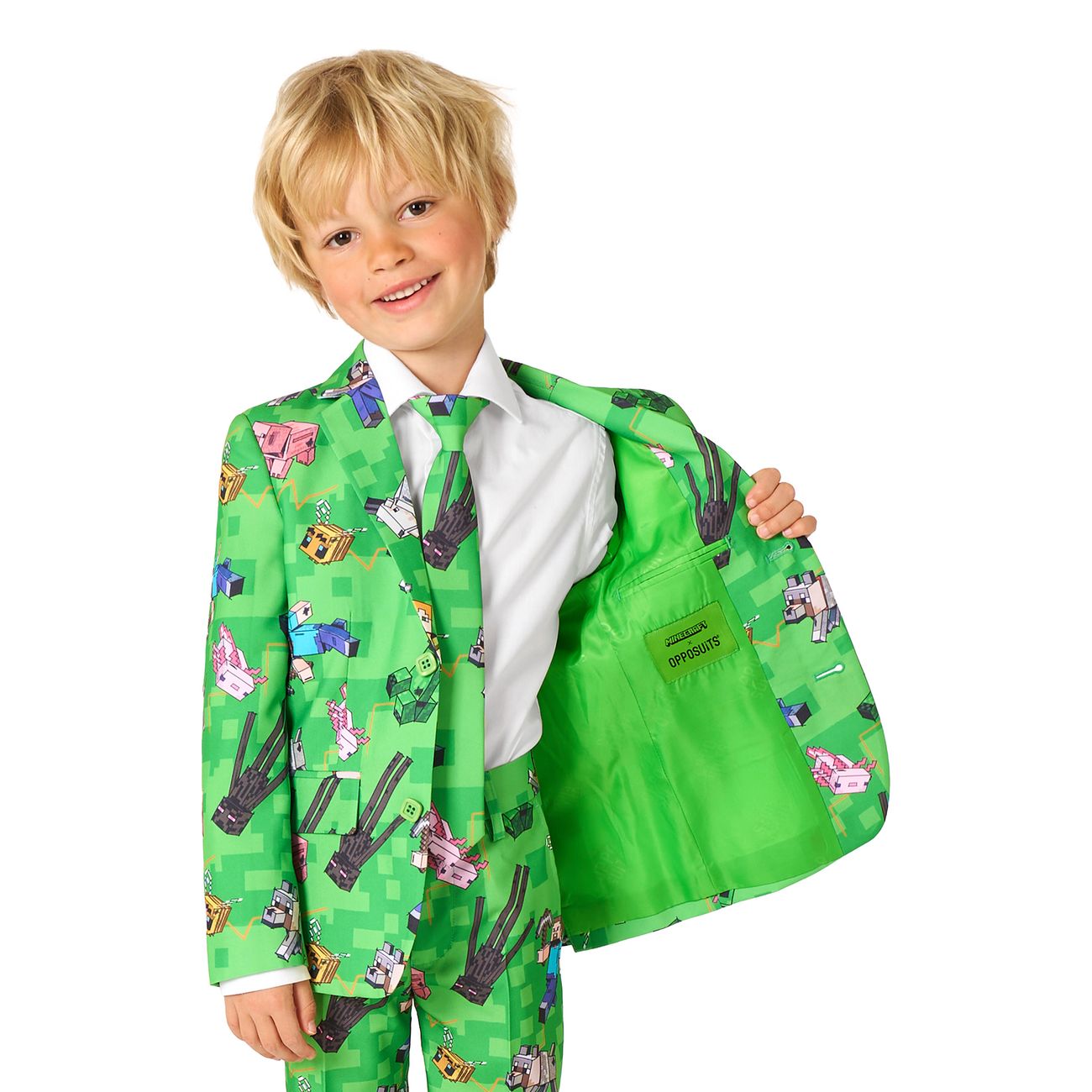 OppoSuits Boys Minecraft Kostym