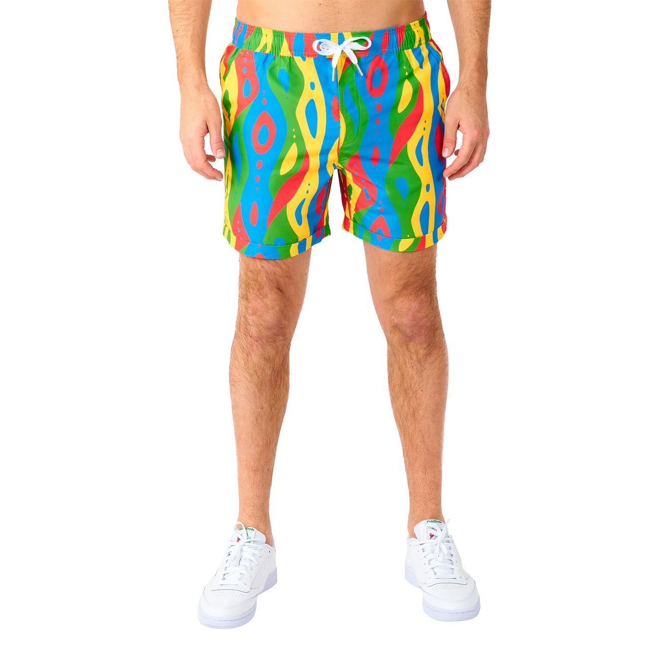 OppoSuits Loopy Lines Shorts Puku