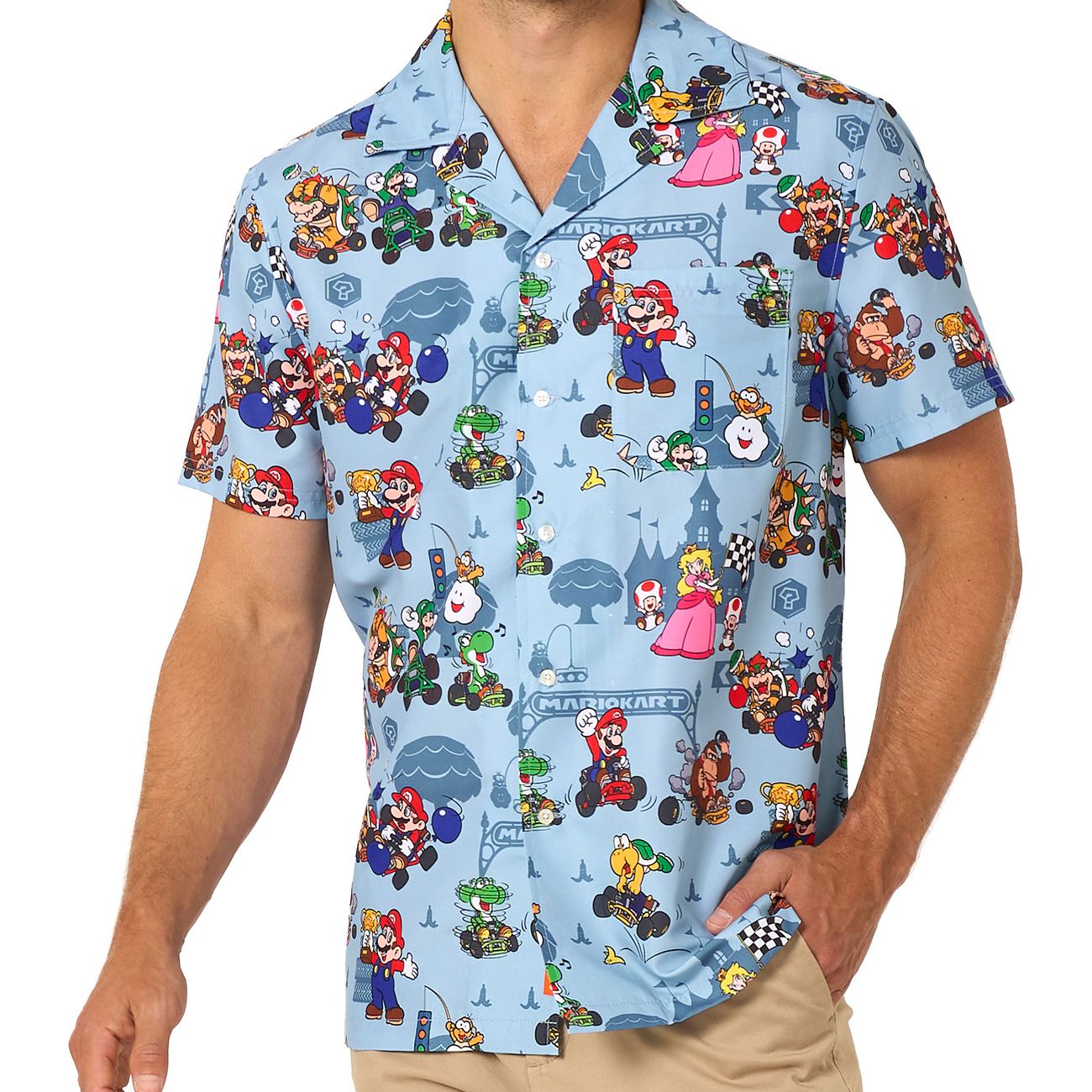 OppoSuits Mario Kart Skjorta
