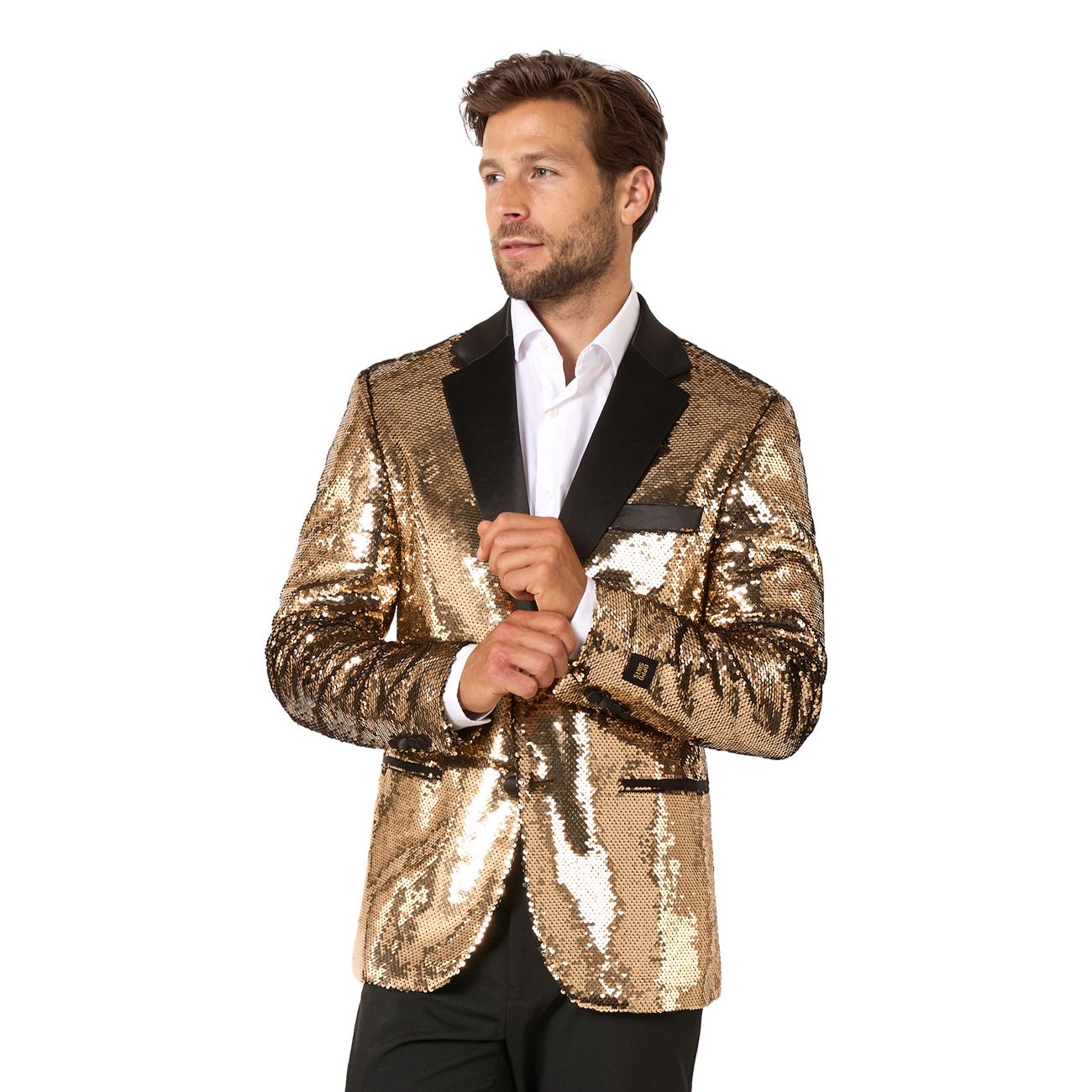 OppoSuits Paljettkavaj Briliant Guld