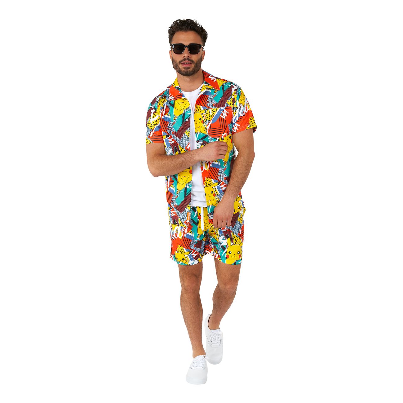 OppoSuits Pika Pikachu Shorts Kostym