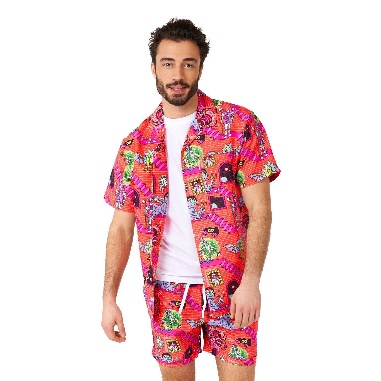 OppoSuits Rick & Morty Shorts Kostym