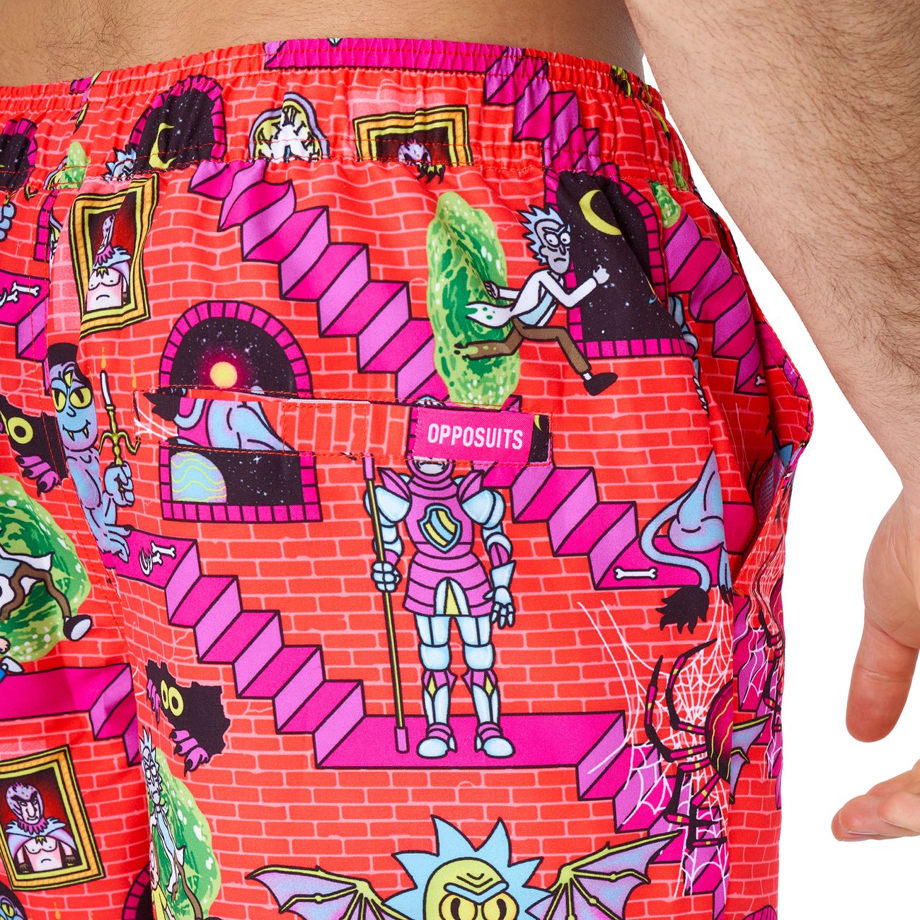 OppoSuits Rick & Morty Shorts Kostym