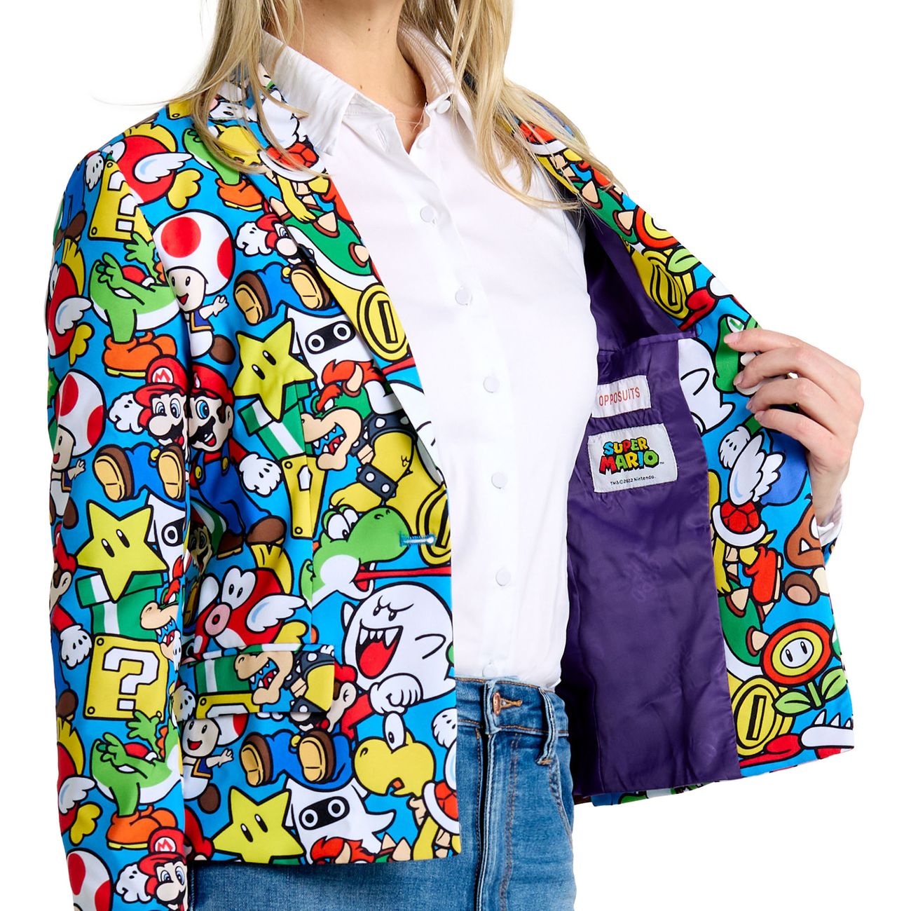 OppoSuits Super Mario Dam Kavaj