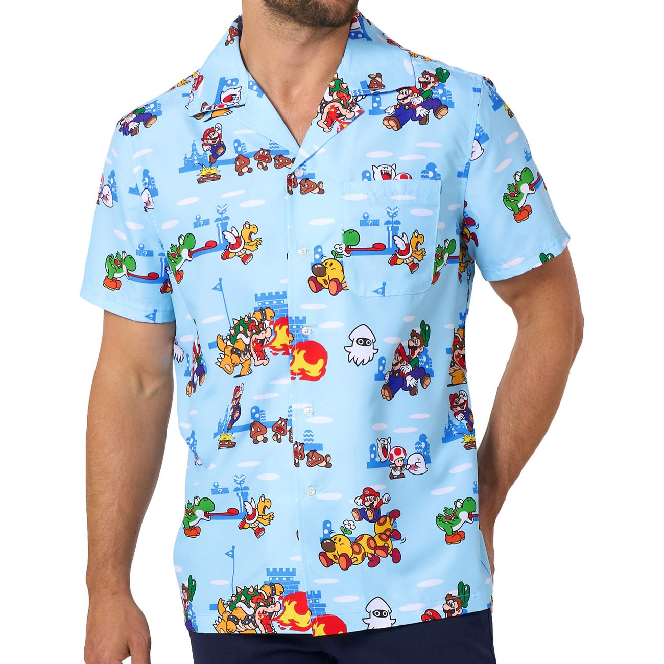 OppoSuits Super Mario Skjorta