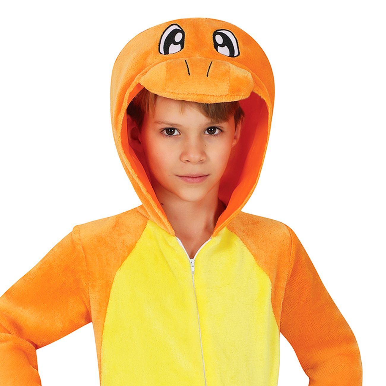 Orange Drake Barn Maskeraddräkt