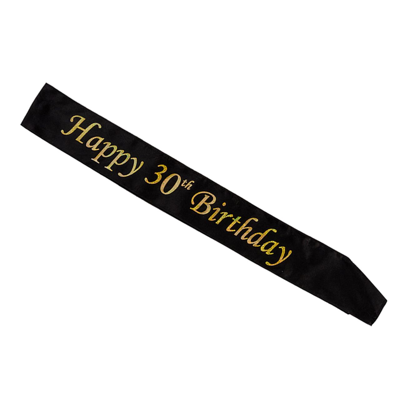 Kunnianauha Happy Birthday Musta/Kulta