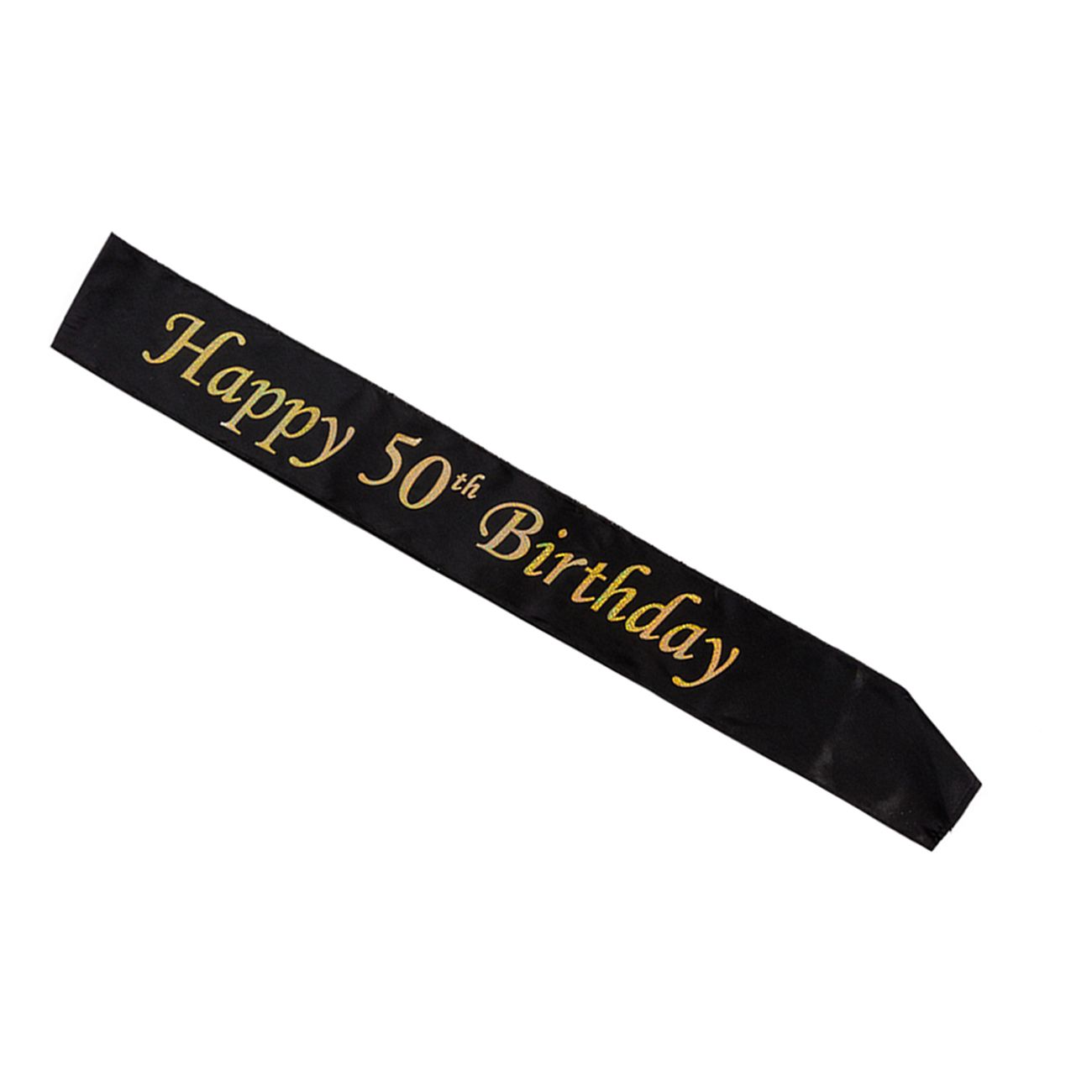 Kunnianauha Happy Birthday Musta/Kulta
