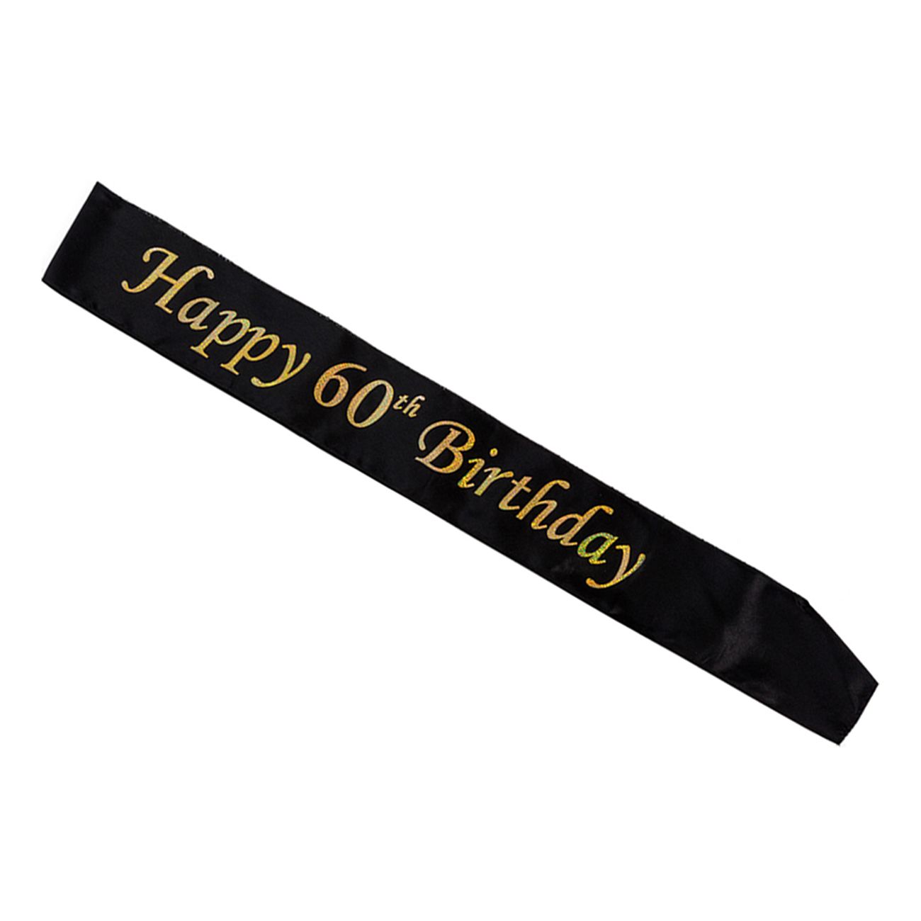 Kunnianauha Happy Birthday Musta/Kulta