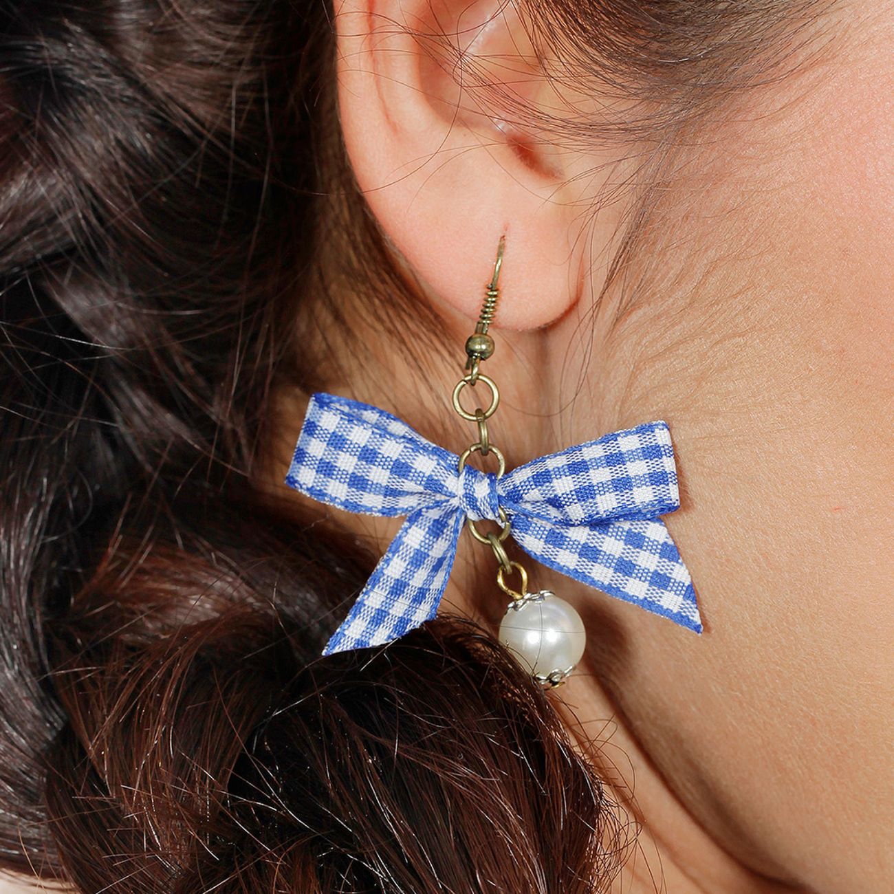 Örhängen Dirndl Blå