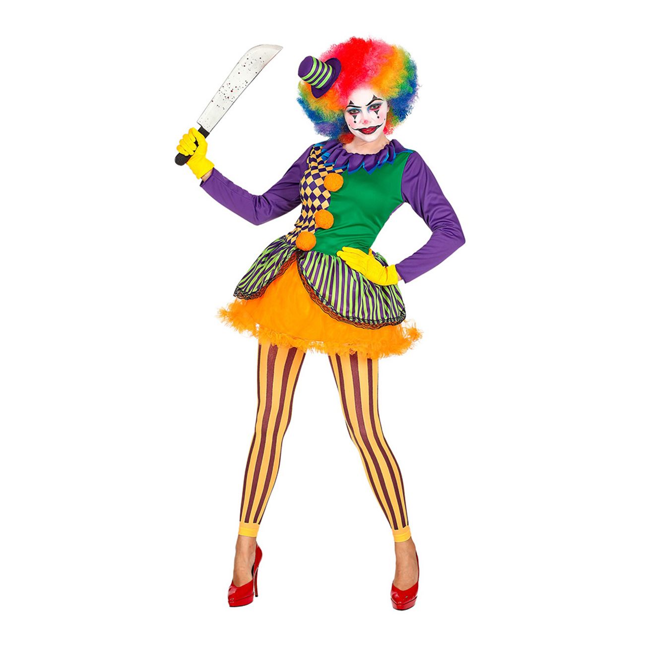 oskyldig-clown-dam-maskeraddrakt-1