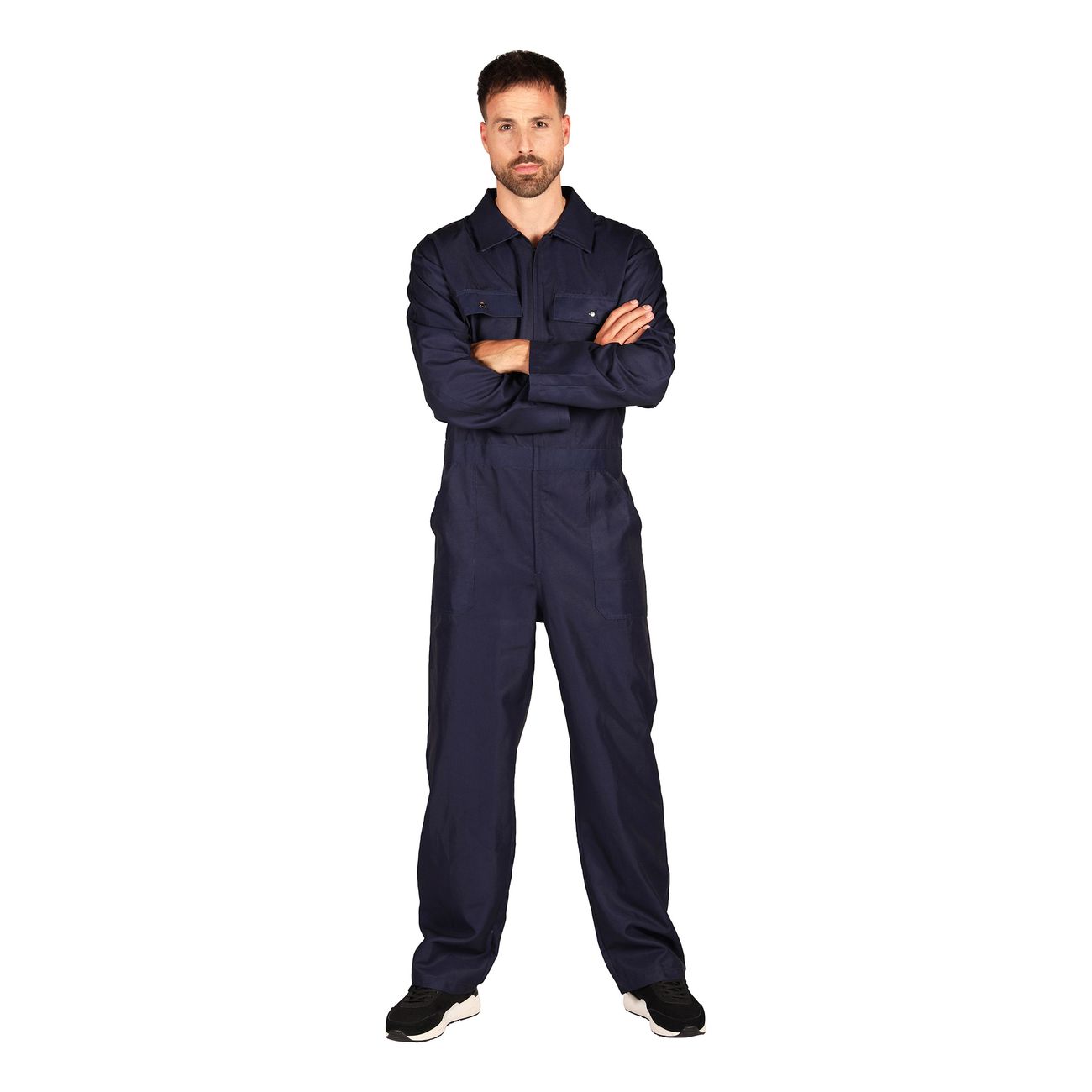 Overall Halloween Blå Maskeraddräkt