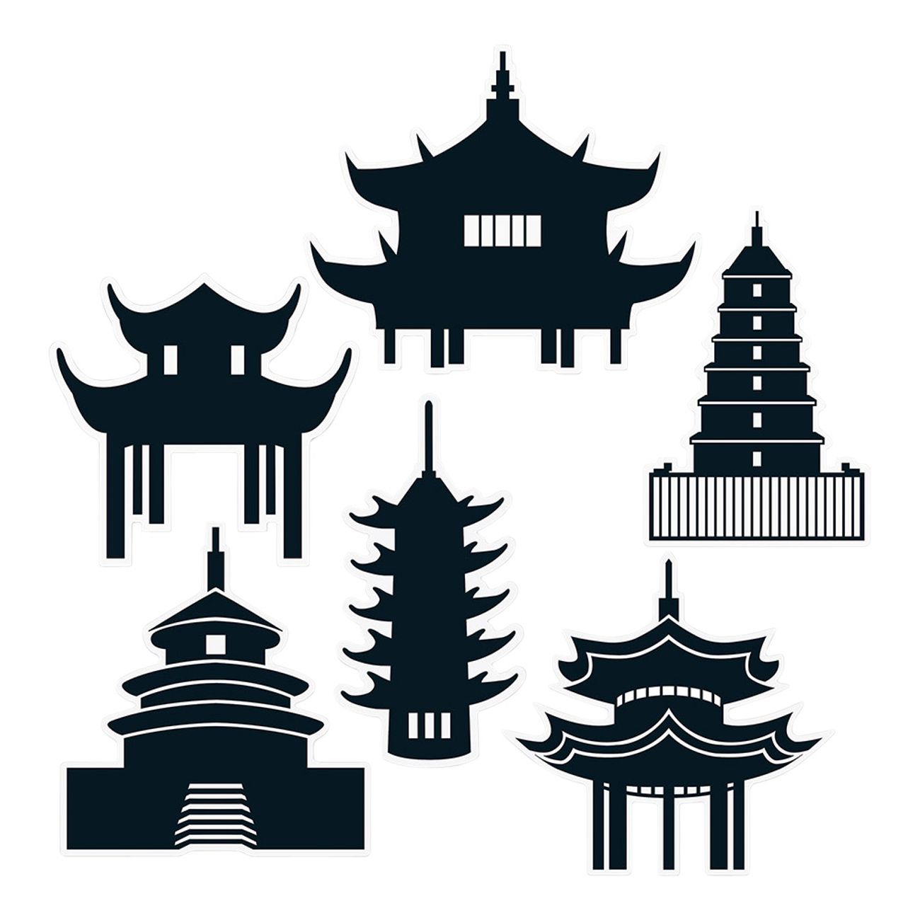 pagoda-siluetter-1