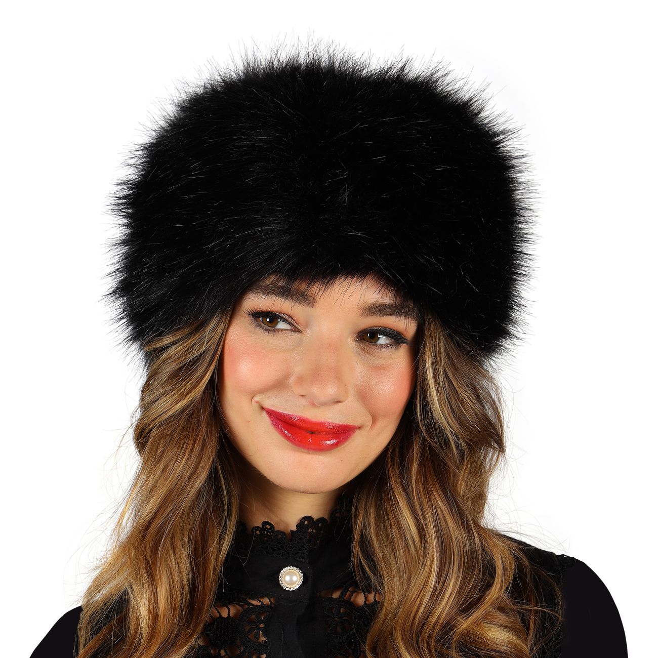 Pälshatt Svart
