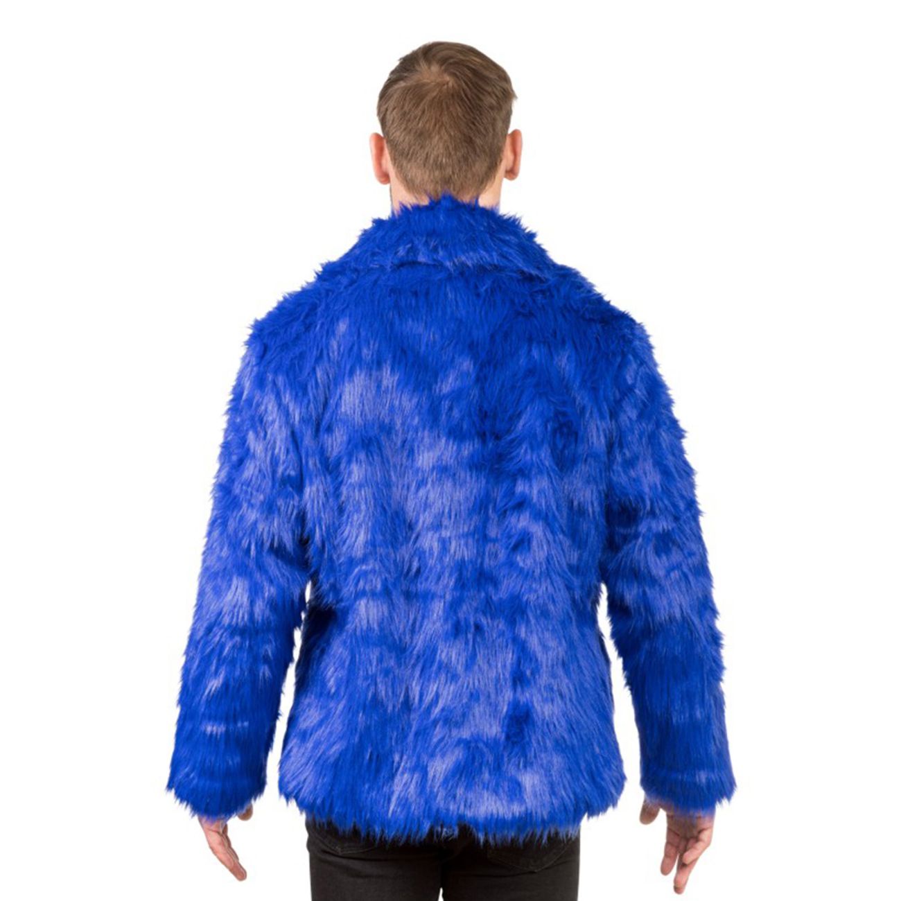 Pälsjacka Blå