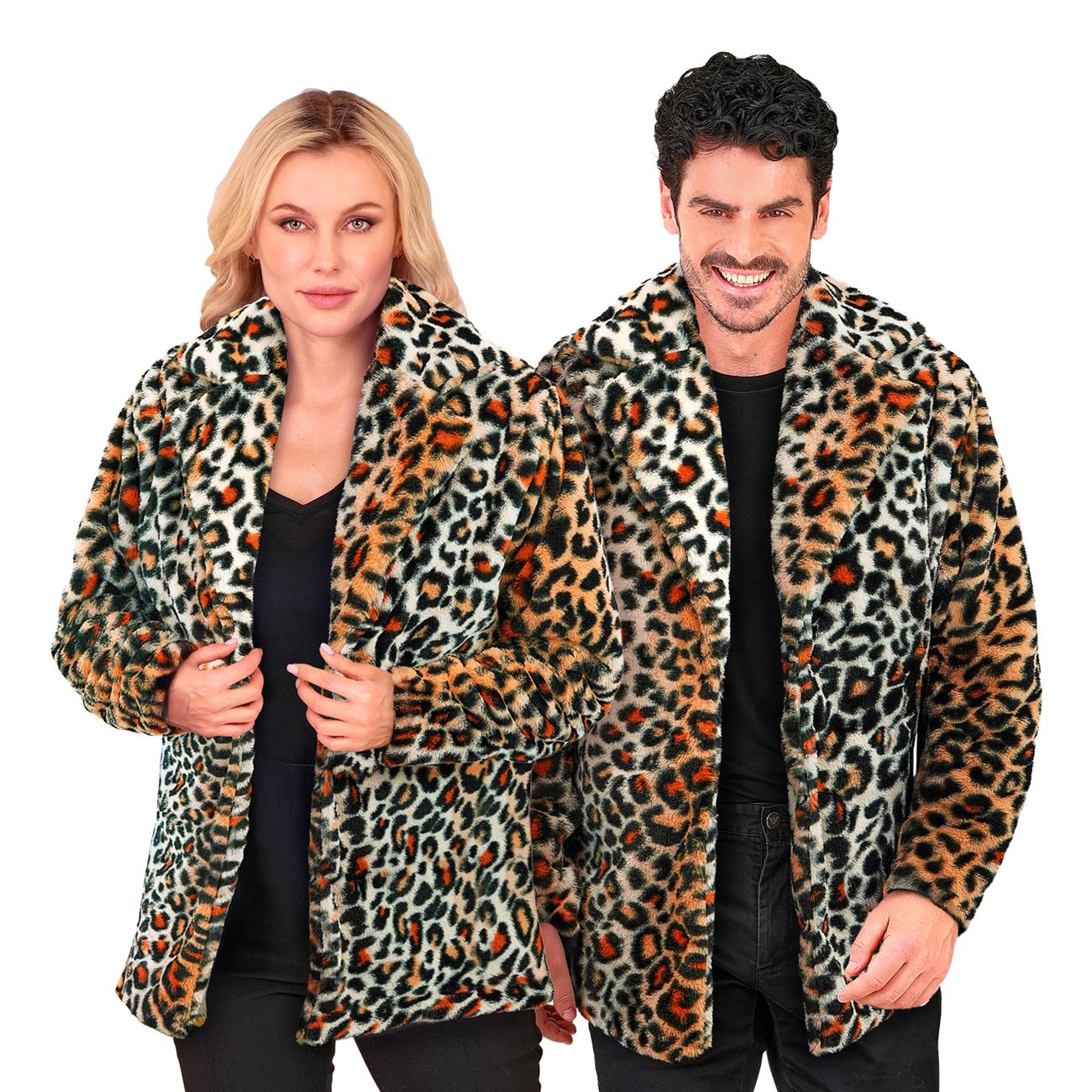 Pelsjakke Leopard