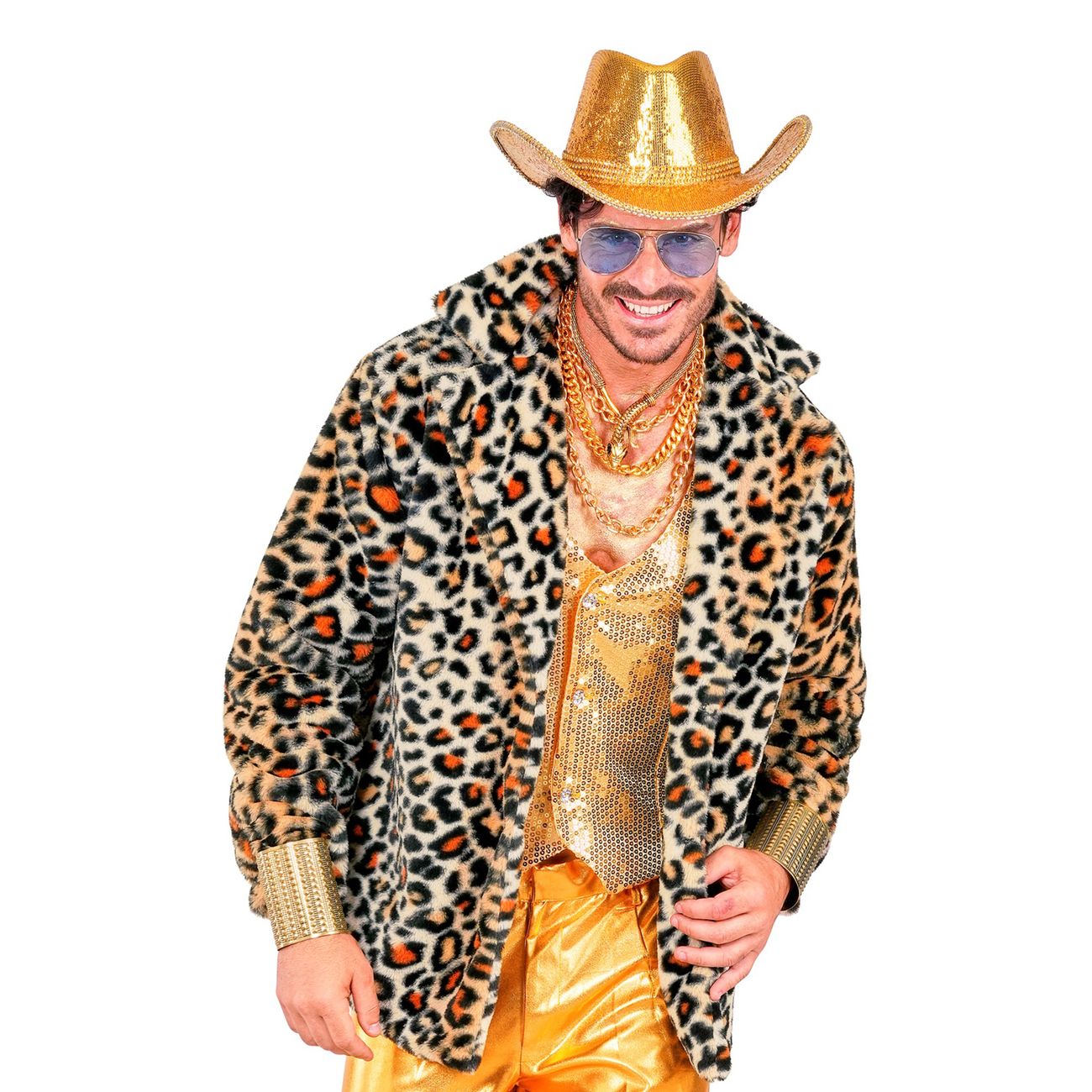 Pelsjakke Leopard