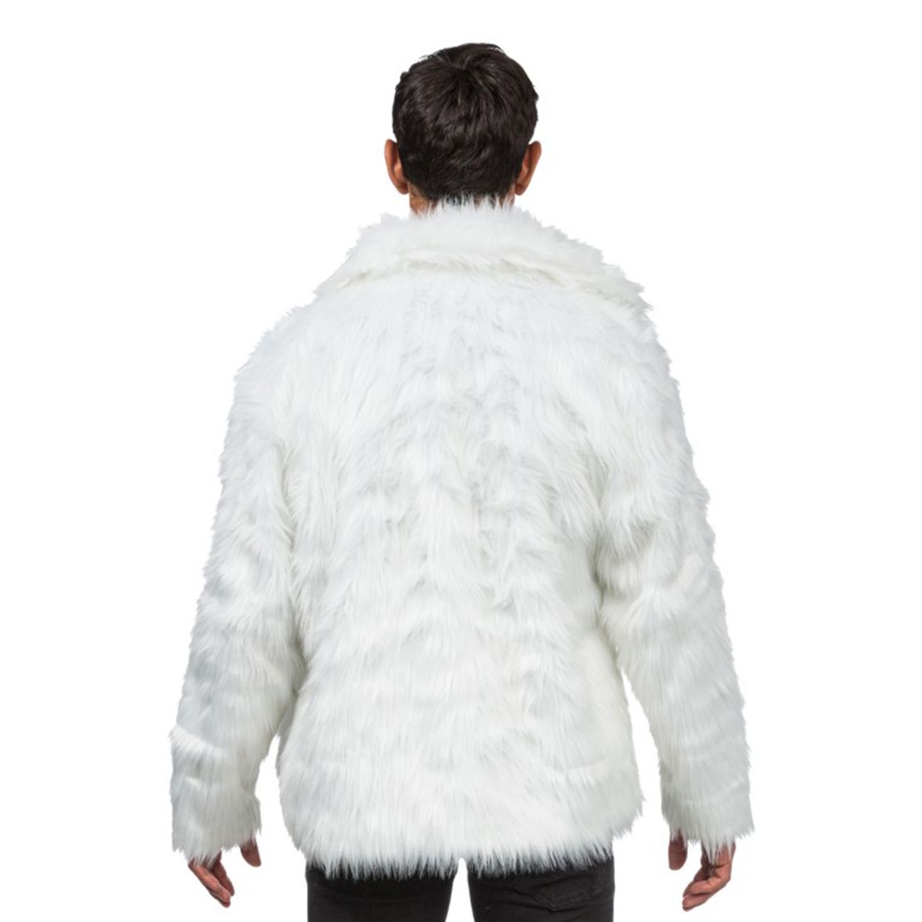 Pälsjacka Vit