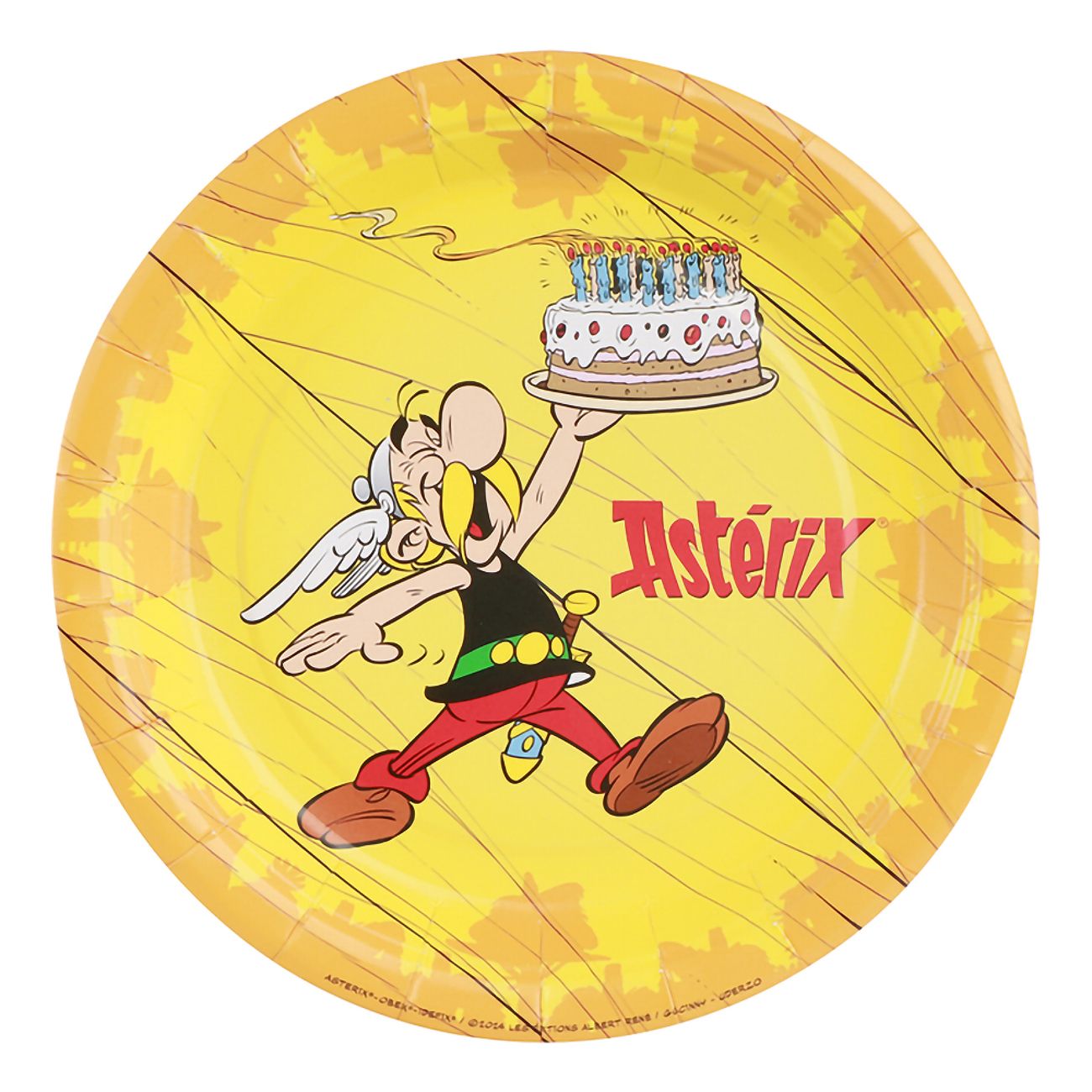 Pappersassietter Asterix