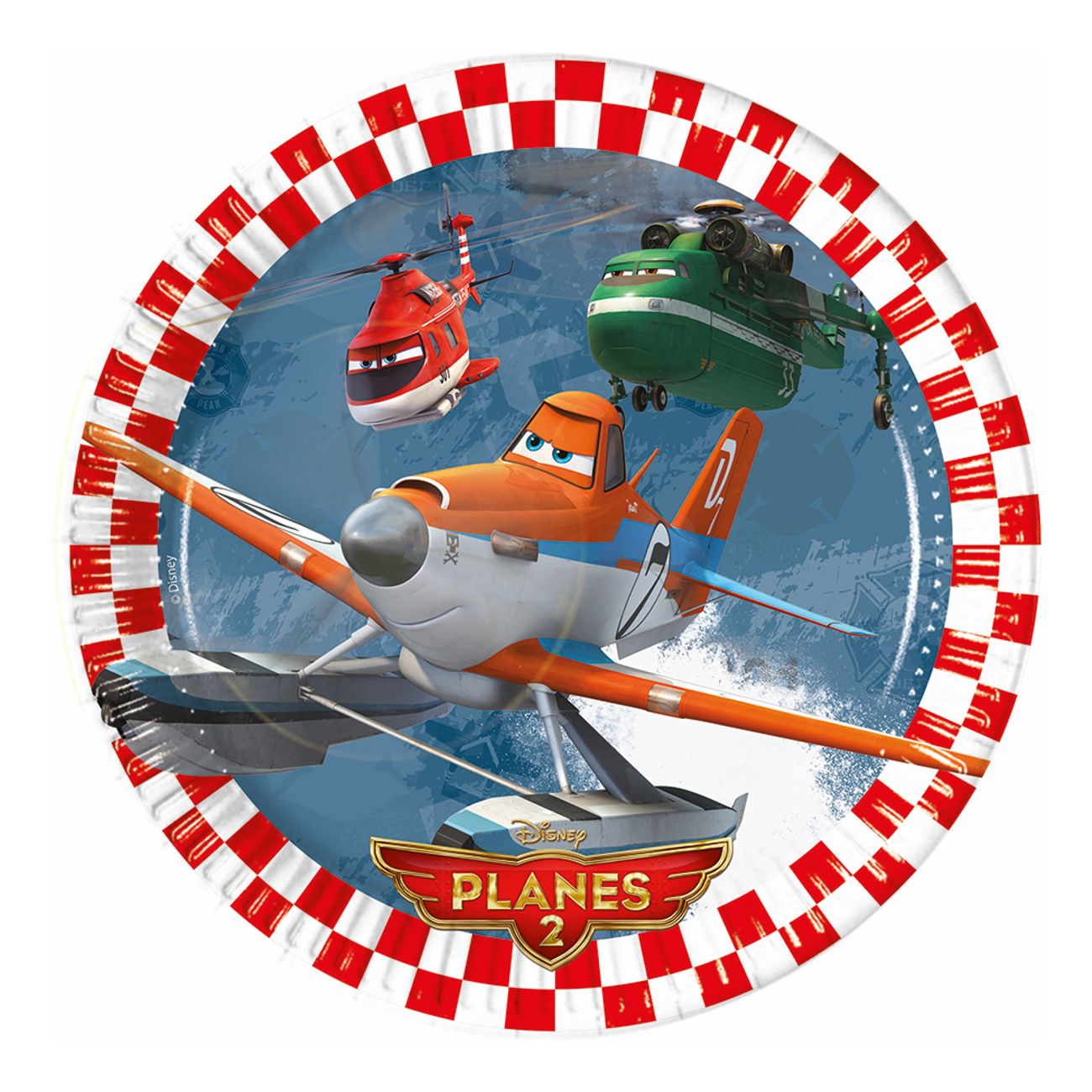 Pappersassietter Disney Planes 2