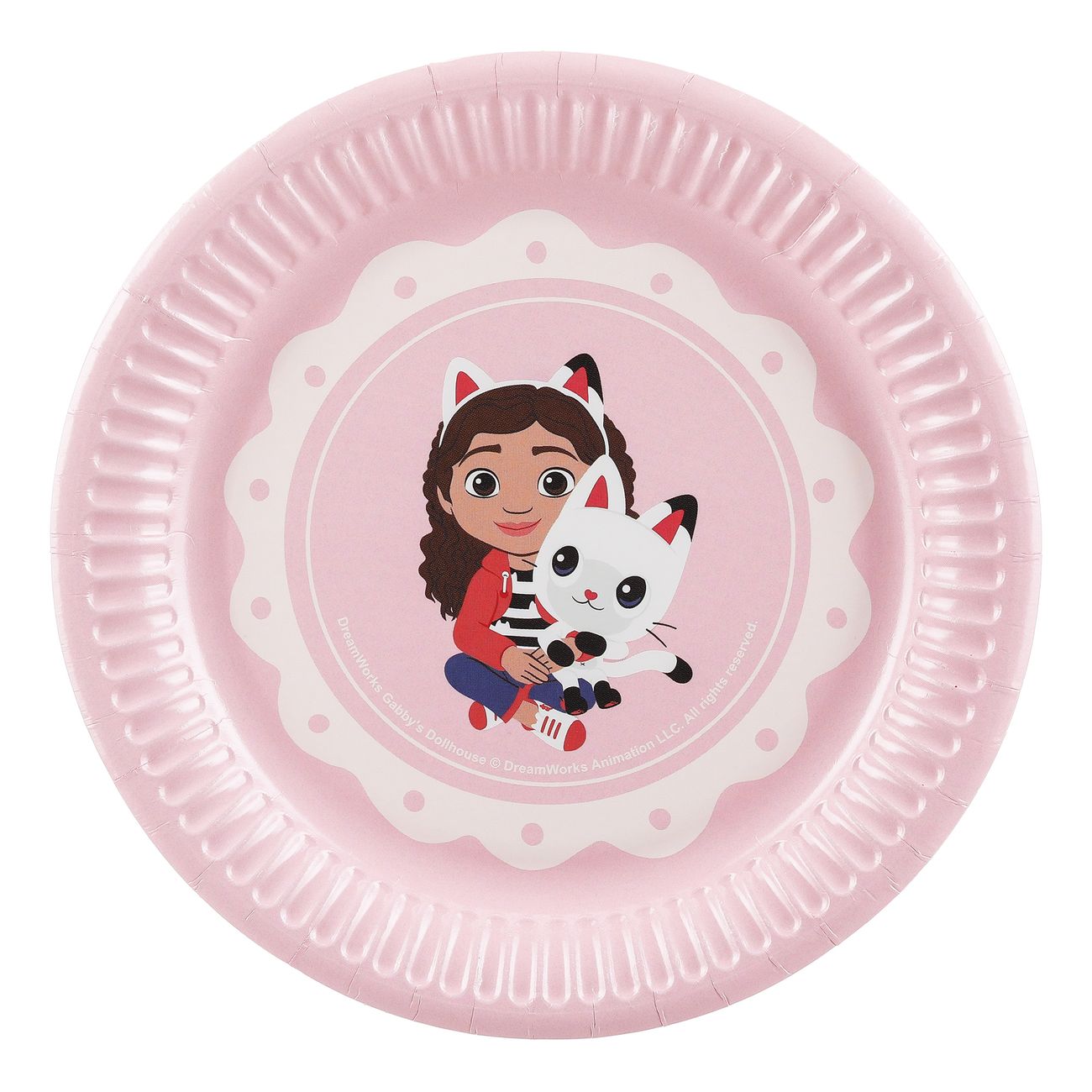 Gabbyn Nukkekoti Vaaleanpunainen Leipälautanen