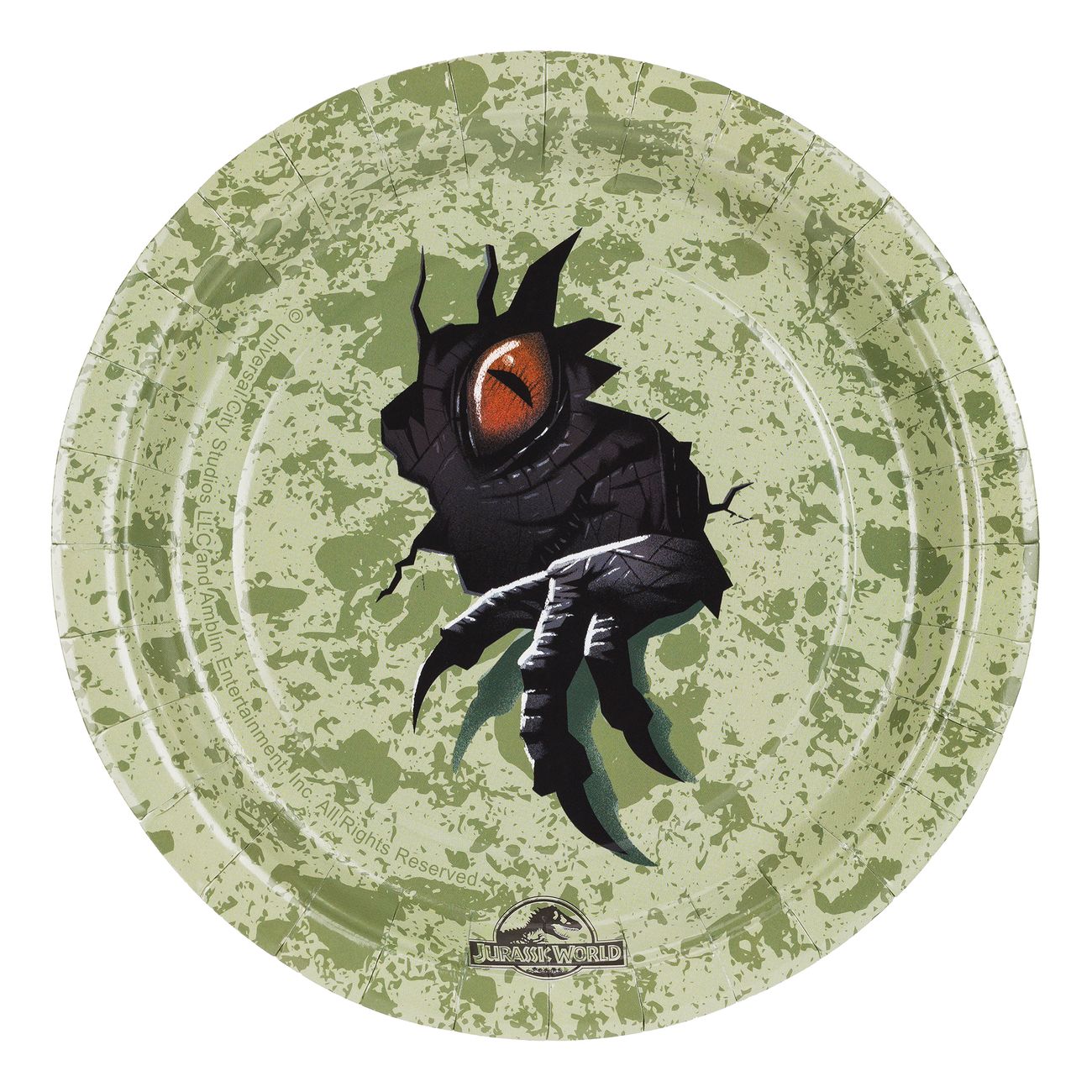 Pappersassietter Jurassic World