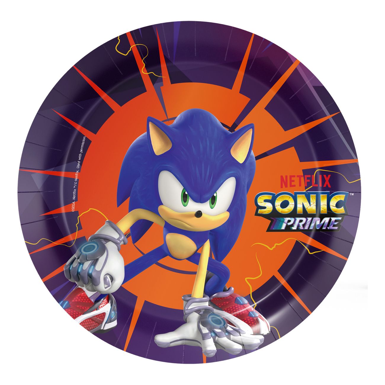 Pappersassietter Sonic Prime™