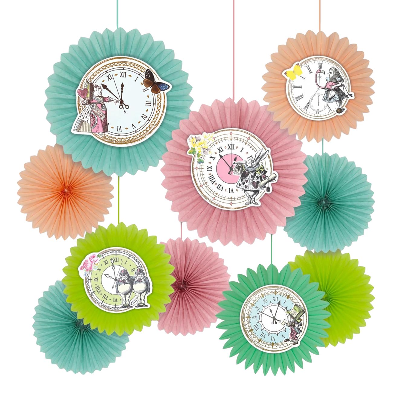 pappersfjadrar-klockor-alice-wonderland-108406-1