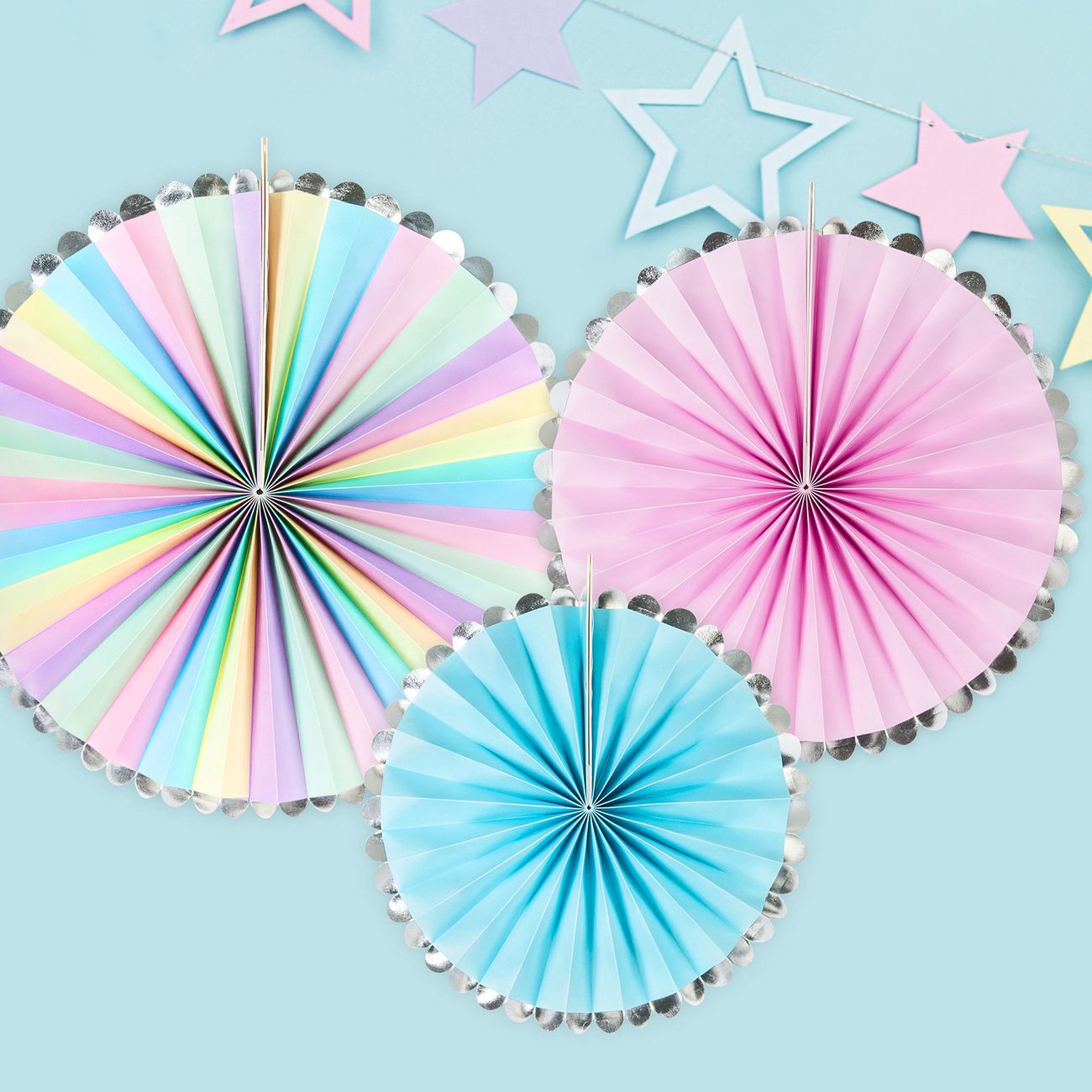 Paperihöyhenet Pastelliväri Yhdistelmä