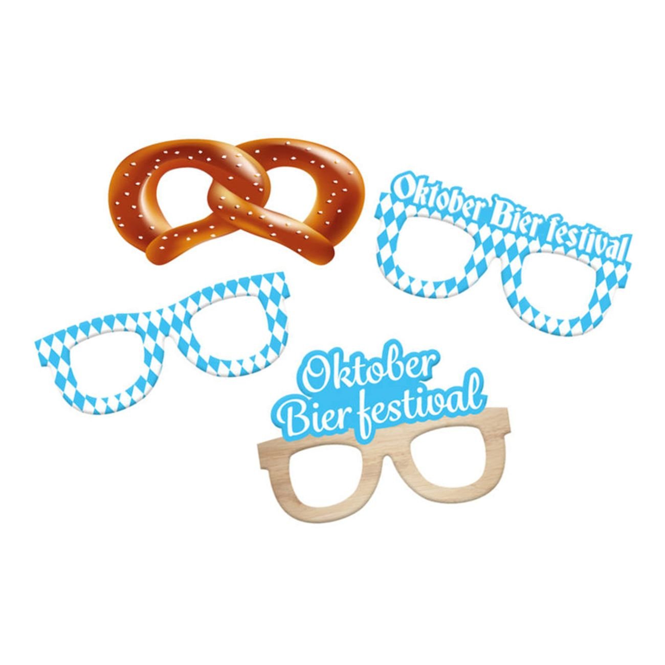 Pappersglasögon Oktoberfest