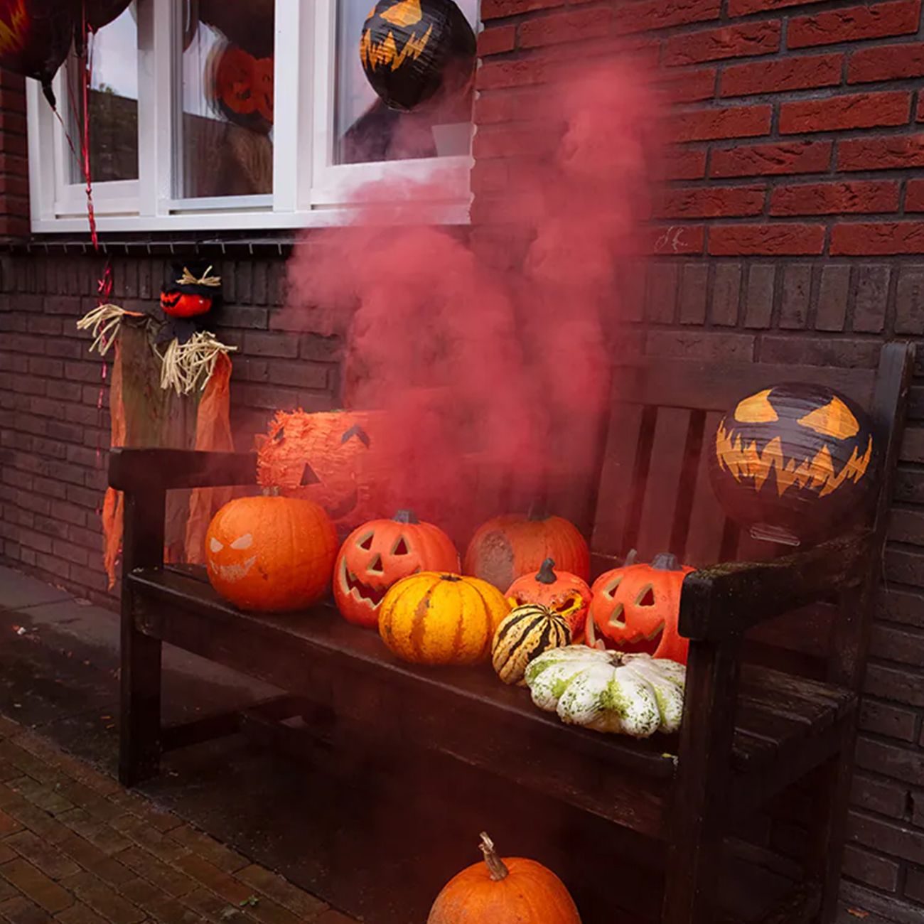 Papirlanterne Creepy Pumpkin
