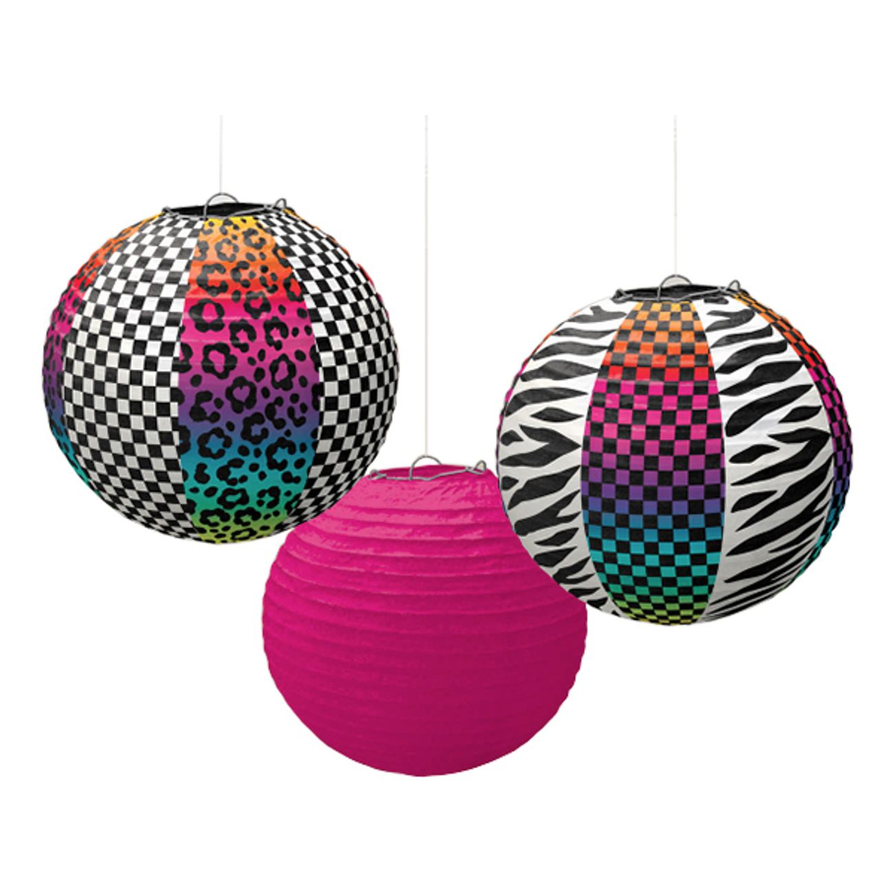 Papperslyktor Totally 80´s