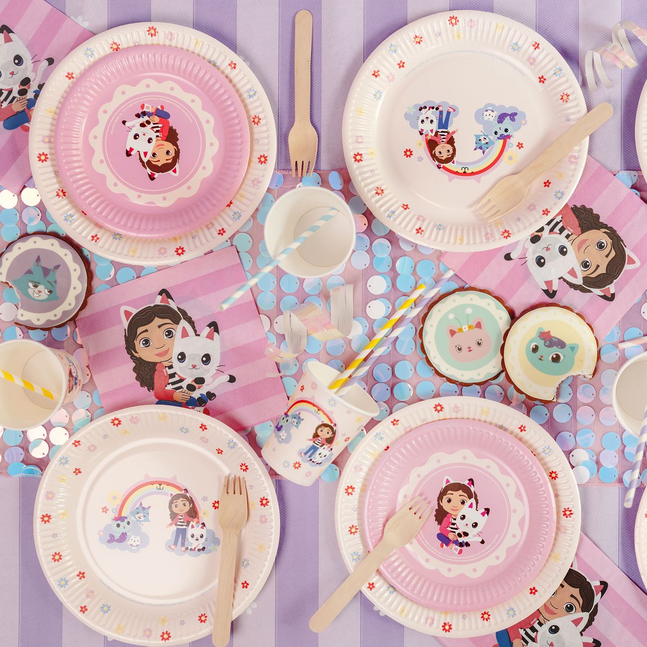 Papkrus Gabbys Dukkehus Regnbue