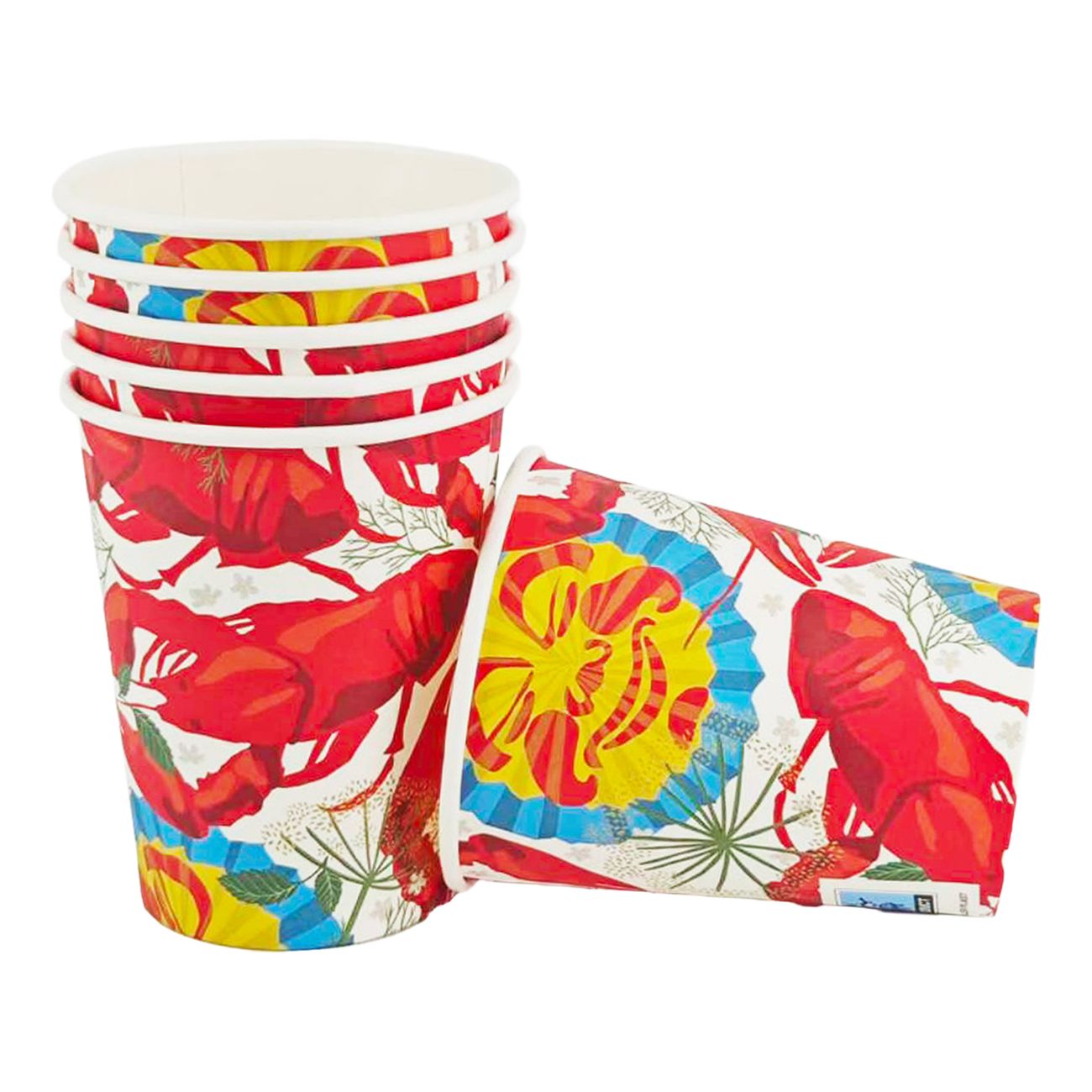 Pappersmuggar Kräftskiva