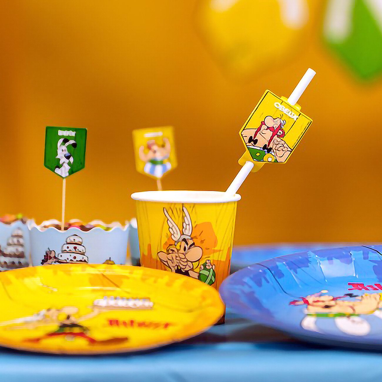 Papperssugrör Asterix