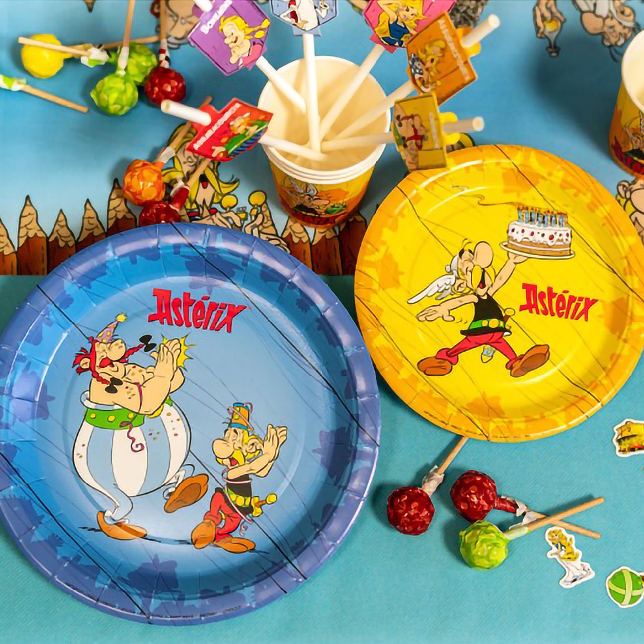 Papperstallrikar Asterix