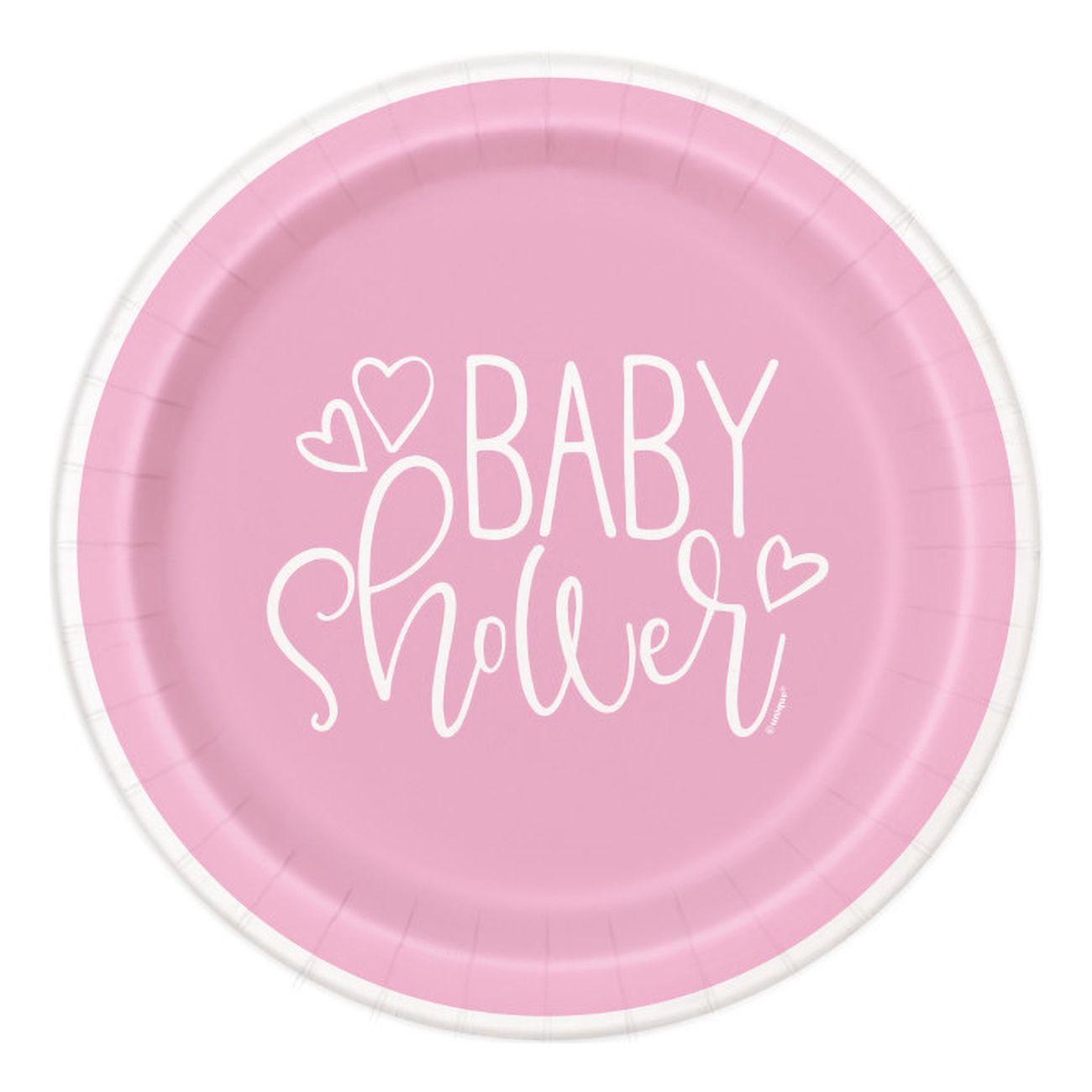 papperstallrikar-baby-shower-rosa-81650-1