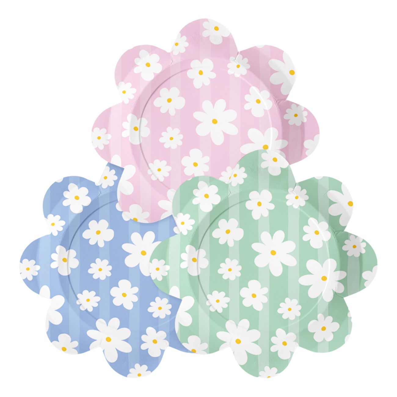 Papperstallrikar Daisies