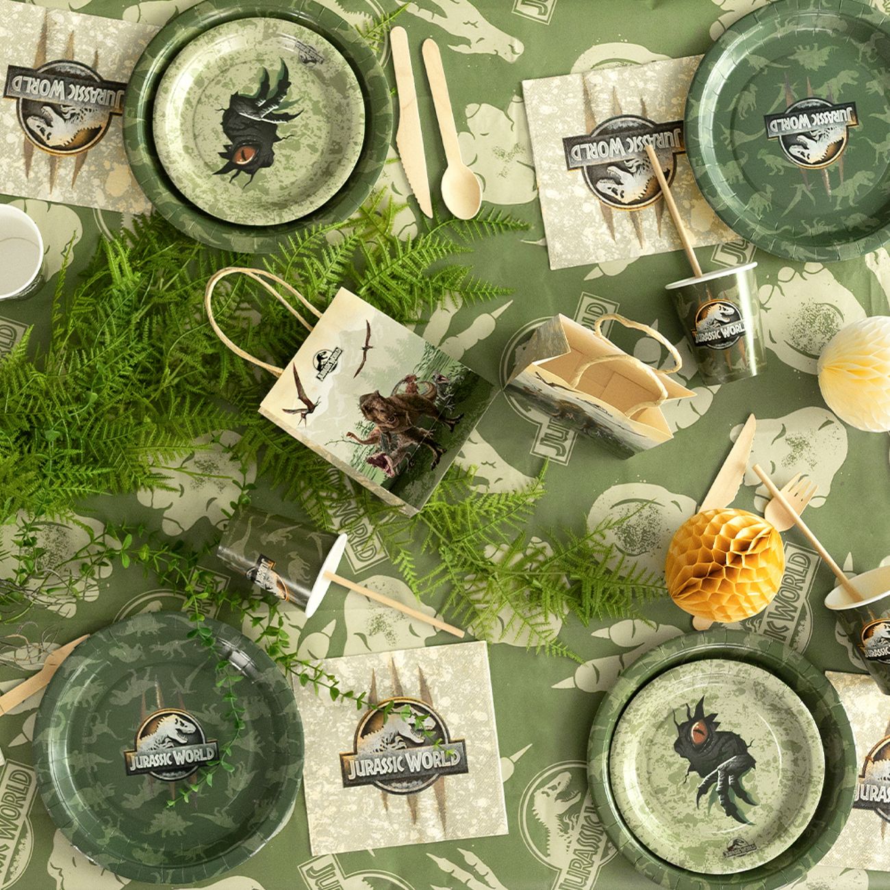 Papperstallrikar Jurassic World
