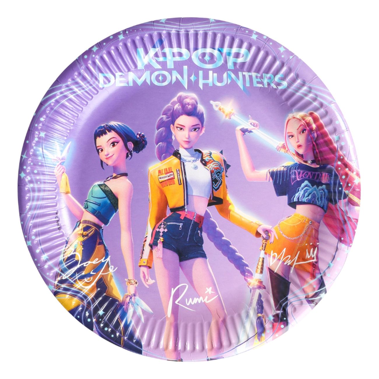 Papperstallrikar K-Pop Demon Hunters